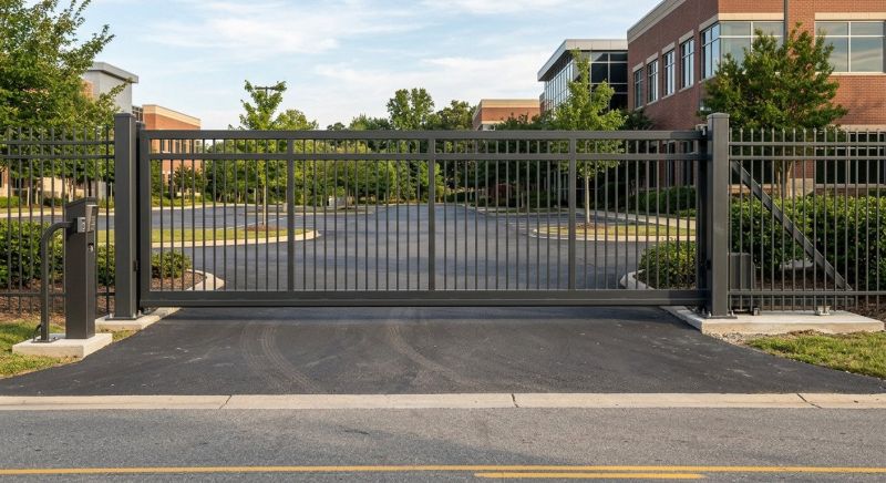 Commercial Gate Installation in Boca Raton, FL