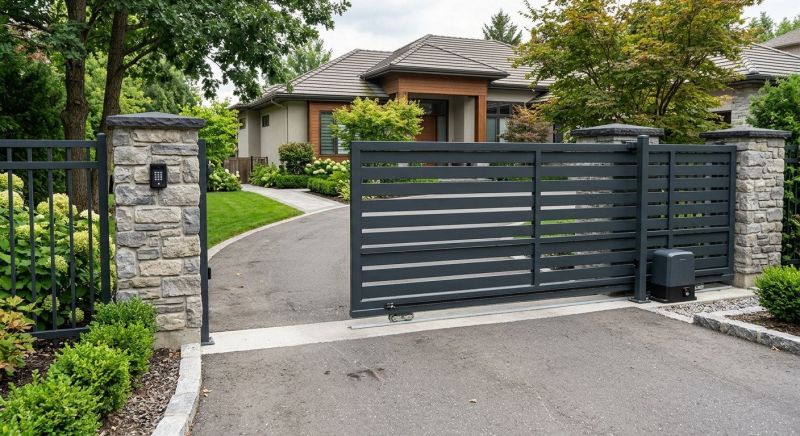 Driveway Fence Installation in Annapolis, MD