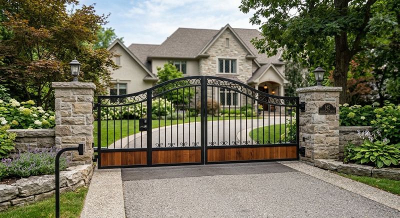 Driveway Gate Installation in Mcdonough, GA