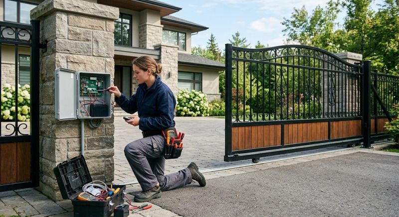Driveway Gate Service in Plano, TX
