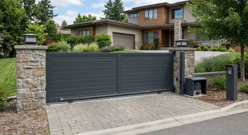 Main Gate Installation in Naperville, IL